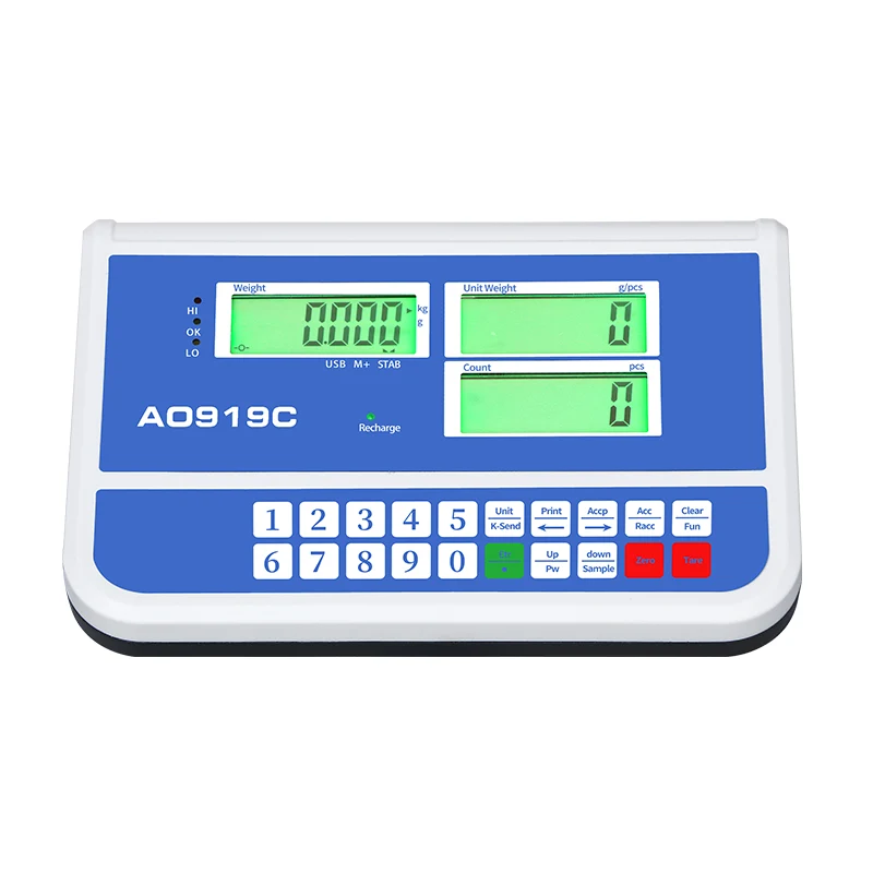 Elektronisch weegtelinstrument