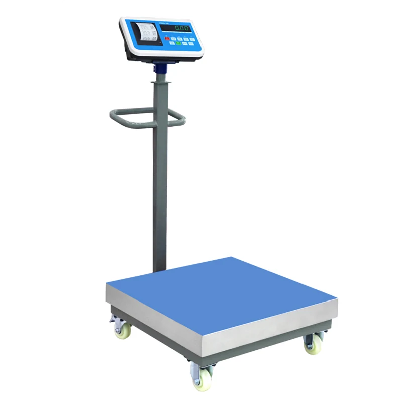Mobiele trolley-platformweegschaal
