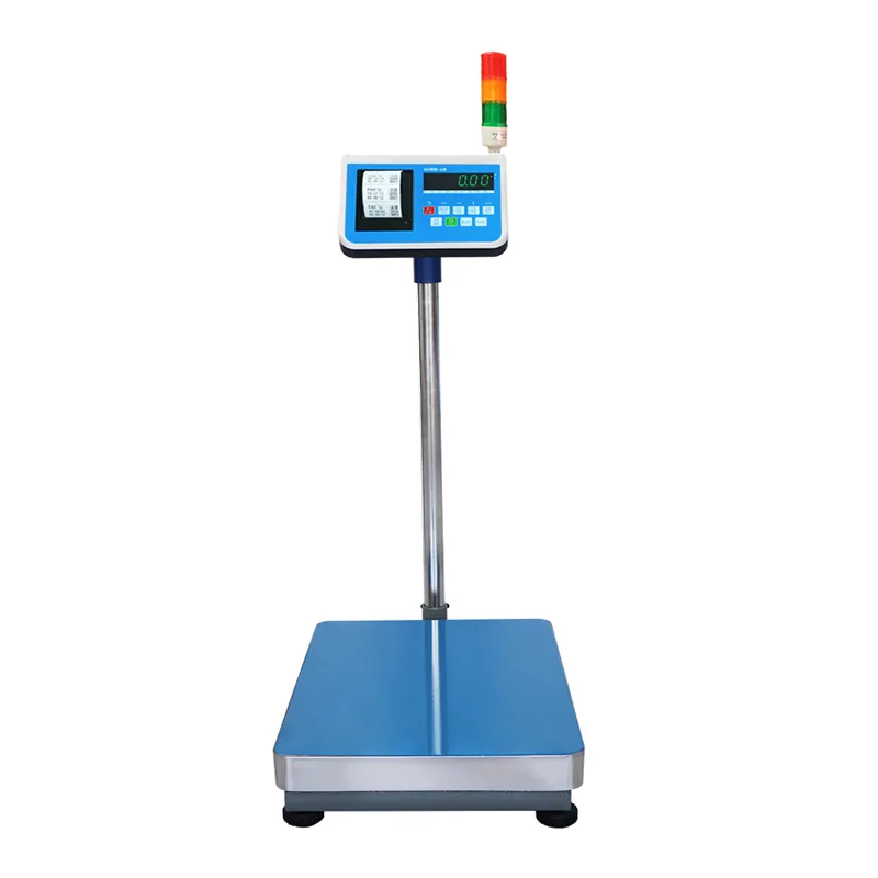 Elektronische weegschaal met printer